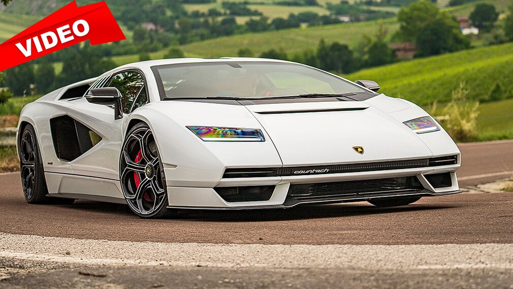 Mit diesem Auto will jeder mal fahren - der neuaufgelegte Lamborghini Countach