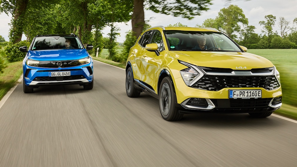 Kia Sportage Opel Grandland Kia Sportage Opel Grandland