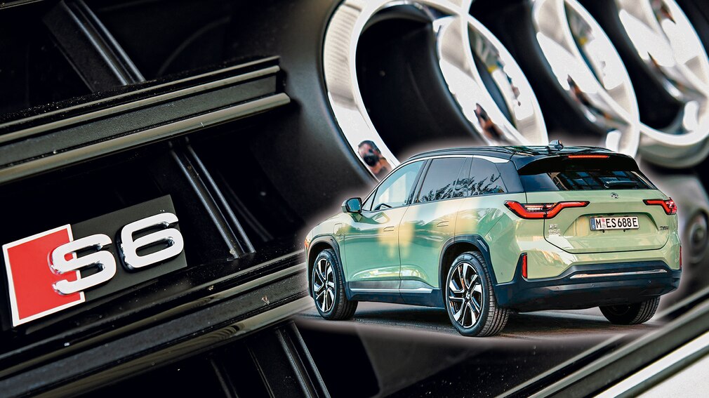 Audi verklagt NIO - Audi S4 Montage Audi verklagt NIO - Audi S4 Montage