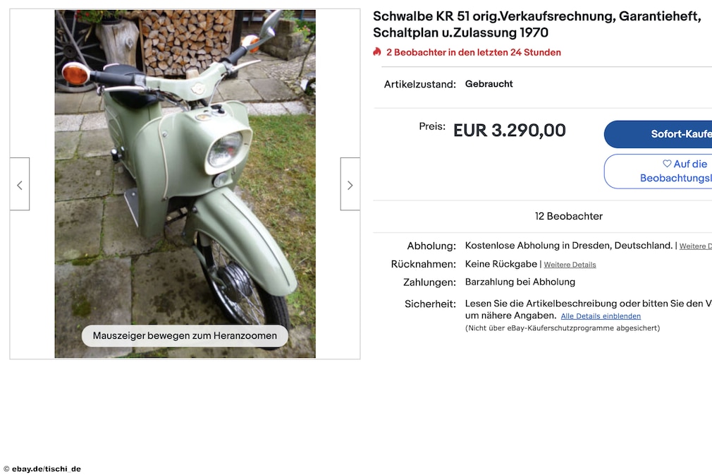 eBay Schwalbe KR51