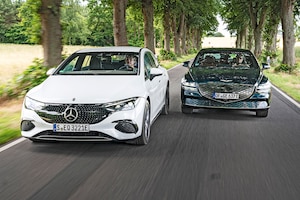 Mercedes EQE 350+ Genesis Electrified G80