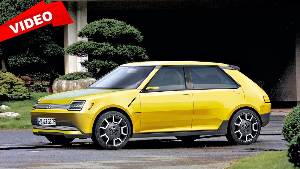 Retro wird Elektro - der Mitsubishi Colt soll 2023 wiederkommen