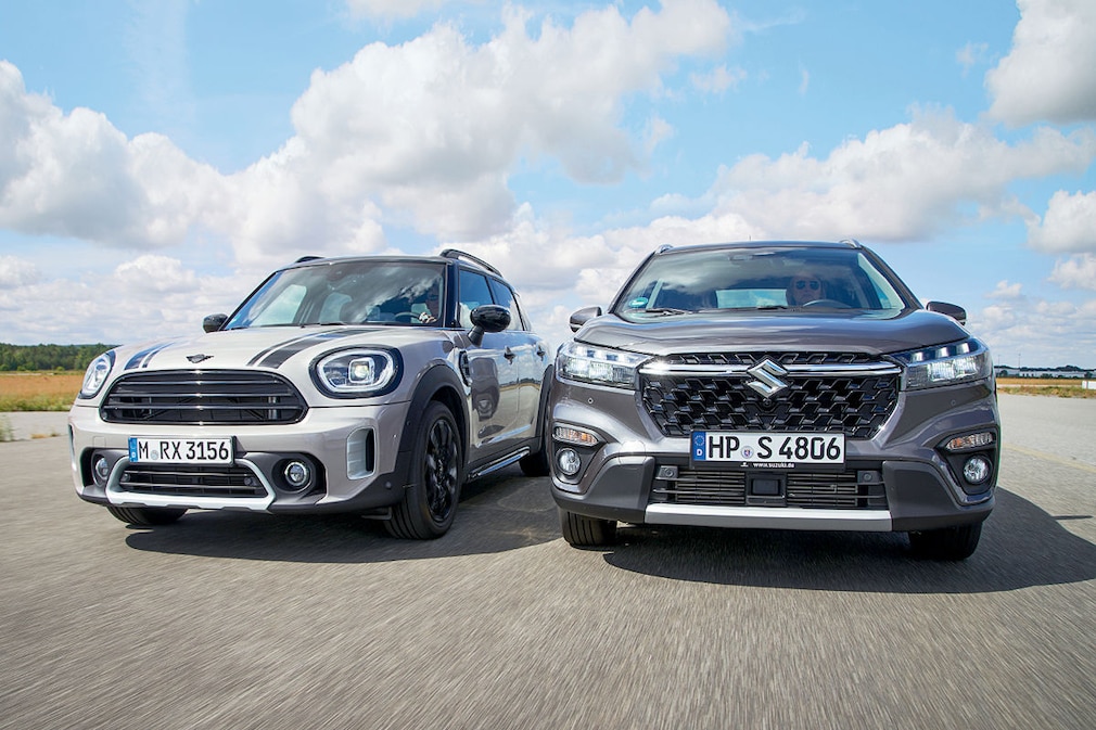 Mini Cooper Countryman All4 Suzuki S-Cross 1.4 BoosterJet Allgrip