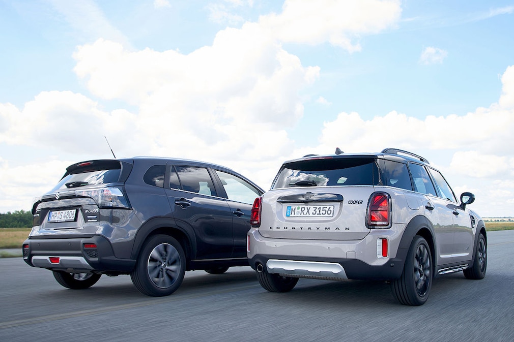 Mini Cooper Countryman All4 Suzuki S-Cross 1.4 BoosterJet Allgrip