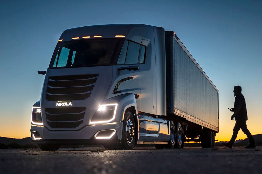 Fuel cell Bosch Nikola-Truck truck Fuel cell Bosch Nikola-Truck truck