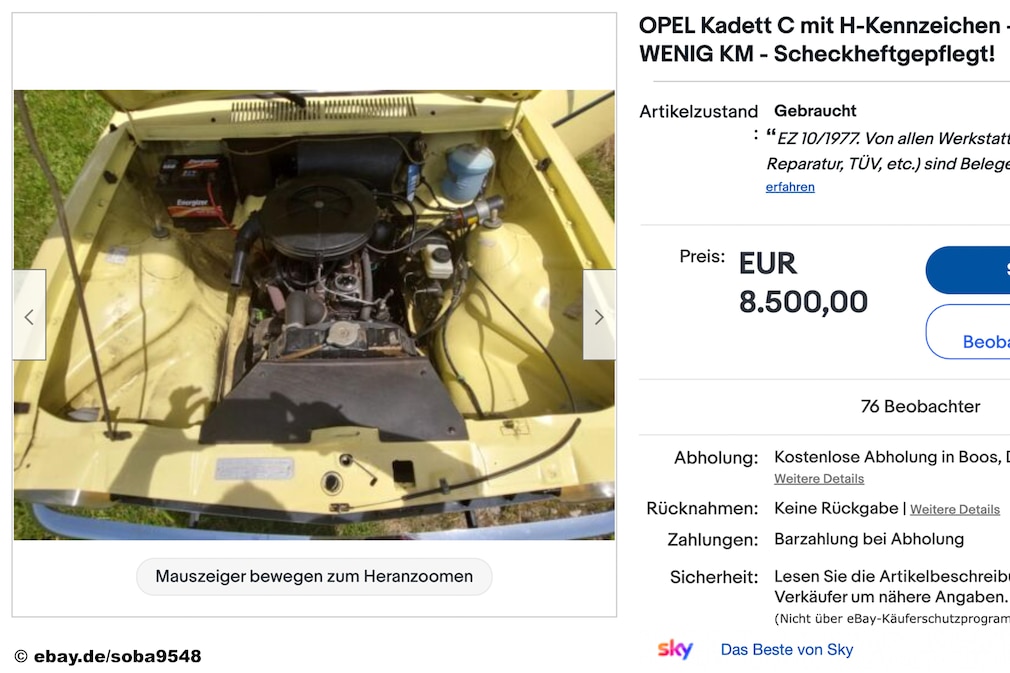 eBay  OPEL Kadett C
