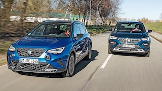 Seat  Arona 1.5 TSI ACT DSG FR    Seat Ateca 1.5 TSI ACT DSG Style