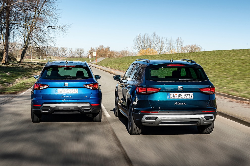 Seat Arona 1.5 TSI ACT DSG FR Seat Ateca 1.5 TSI ACT DSG Style