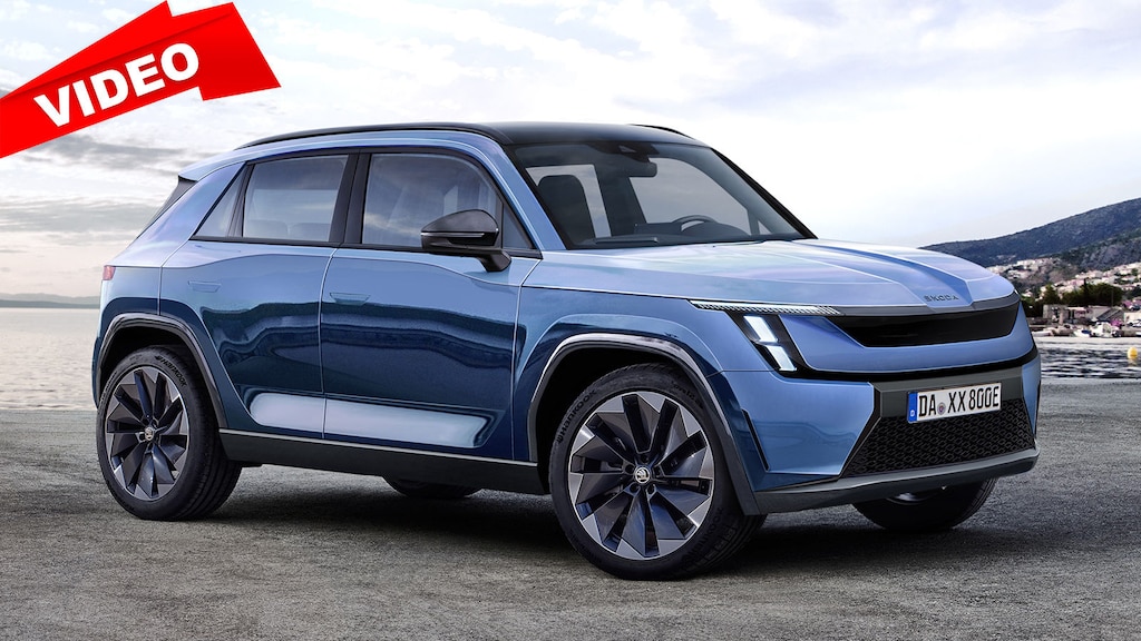 Skoda ESUV (2025) So könnte das EinstiegsSUV aussehen AUTO BILD