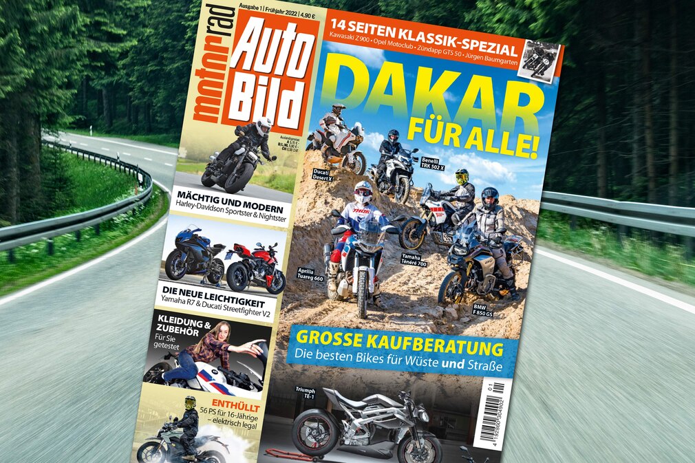 Titel AUTO BILD Motorrad 02-2022