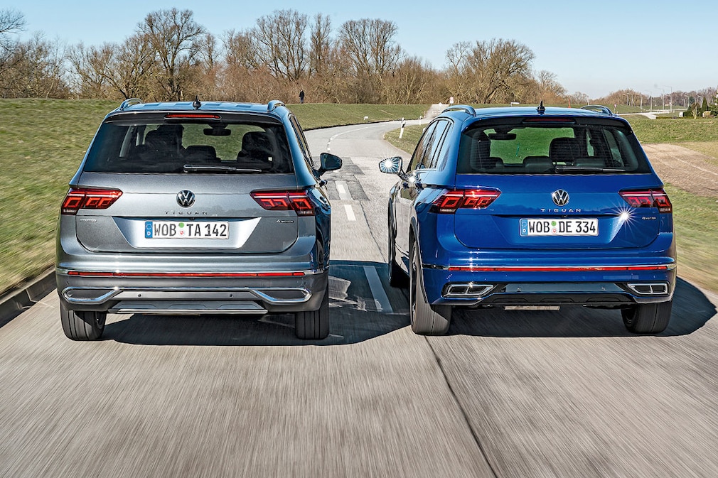 Traumhaftes Platin Grau: Der Vw Tiguan Allspace Im Vergleich! - cjw3pmp