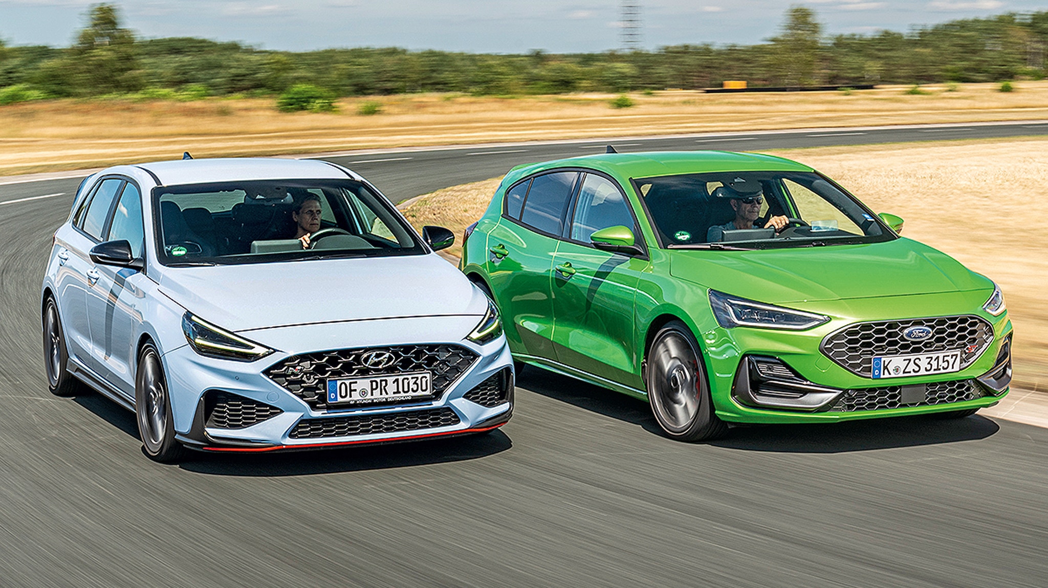 Ford Focus ST vs. Hyundai i30 N zwei Kompaktsportler im Test AUTO BILD