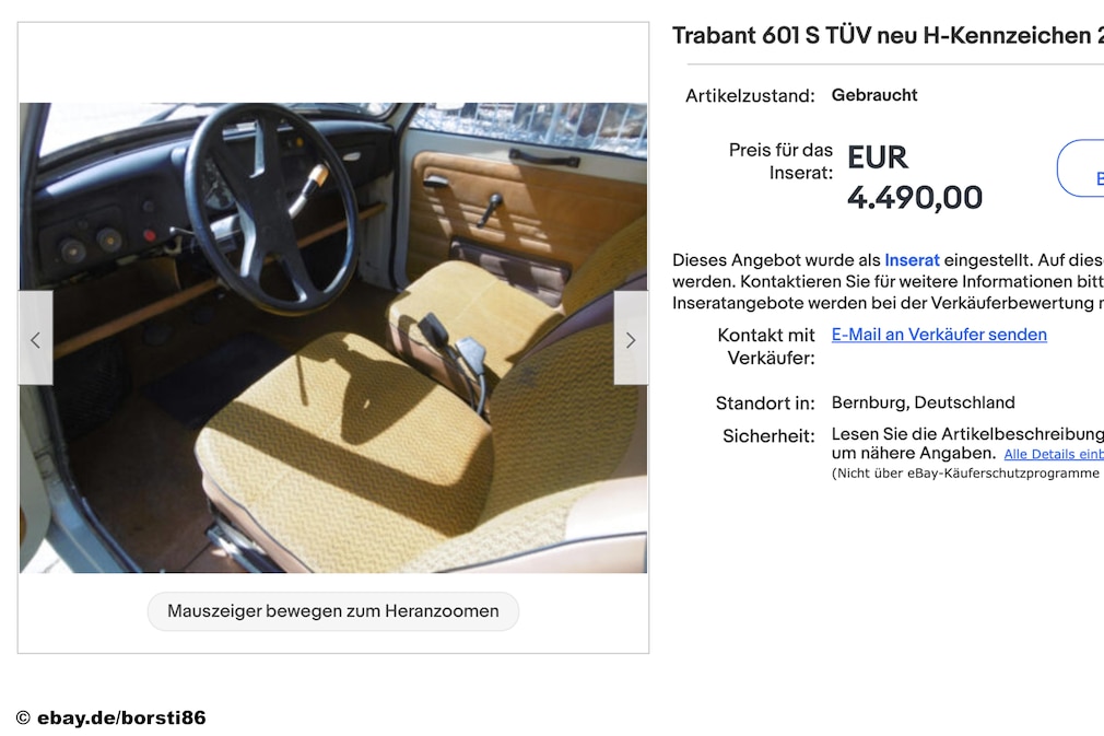 eBay Trabant 601 S
