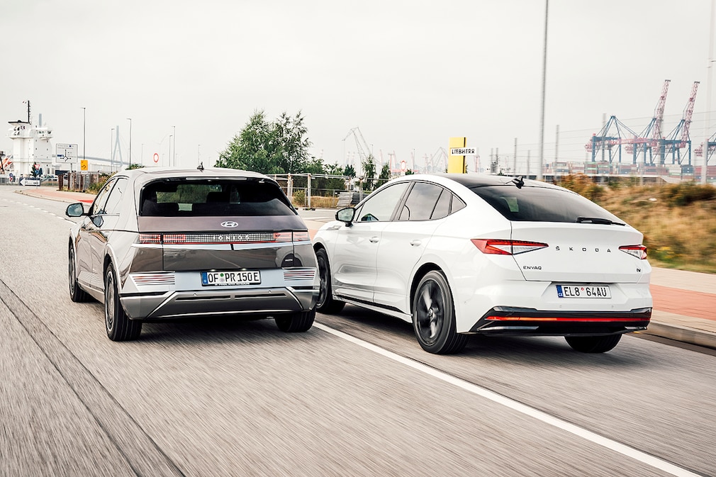 Hyundai Ioniq 5 Skoda Enyaq Coupé RS iV Hyundai Ioniq 5 Skoda Enyaq Coupé RS iV