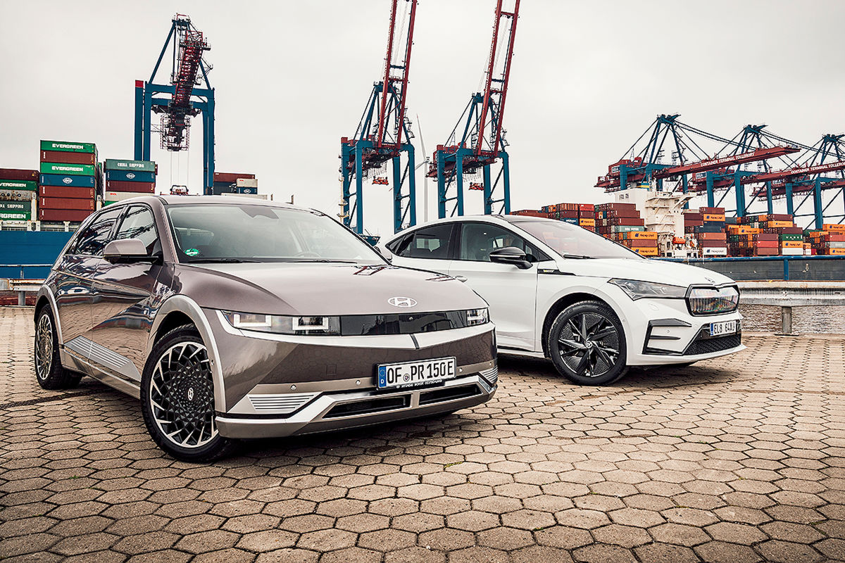 Ioniq 5 shop vs enyaq