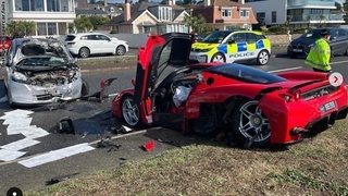 Ferrari Enzo Crash