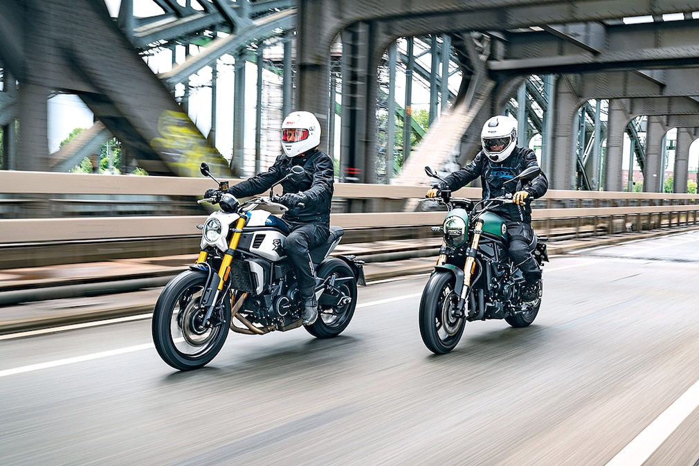CFMOTO 700 CL-X Heritage Benelli Leoncino 800