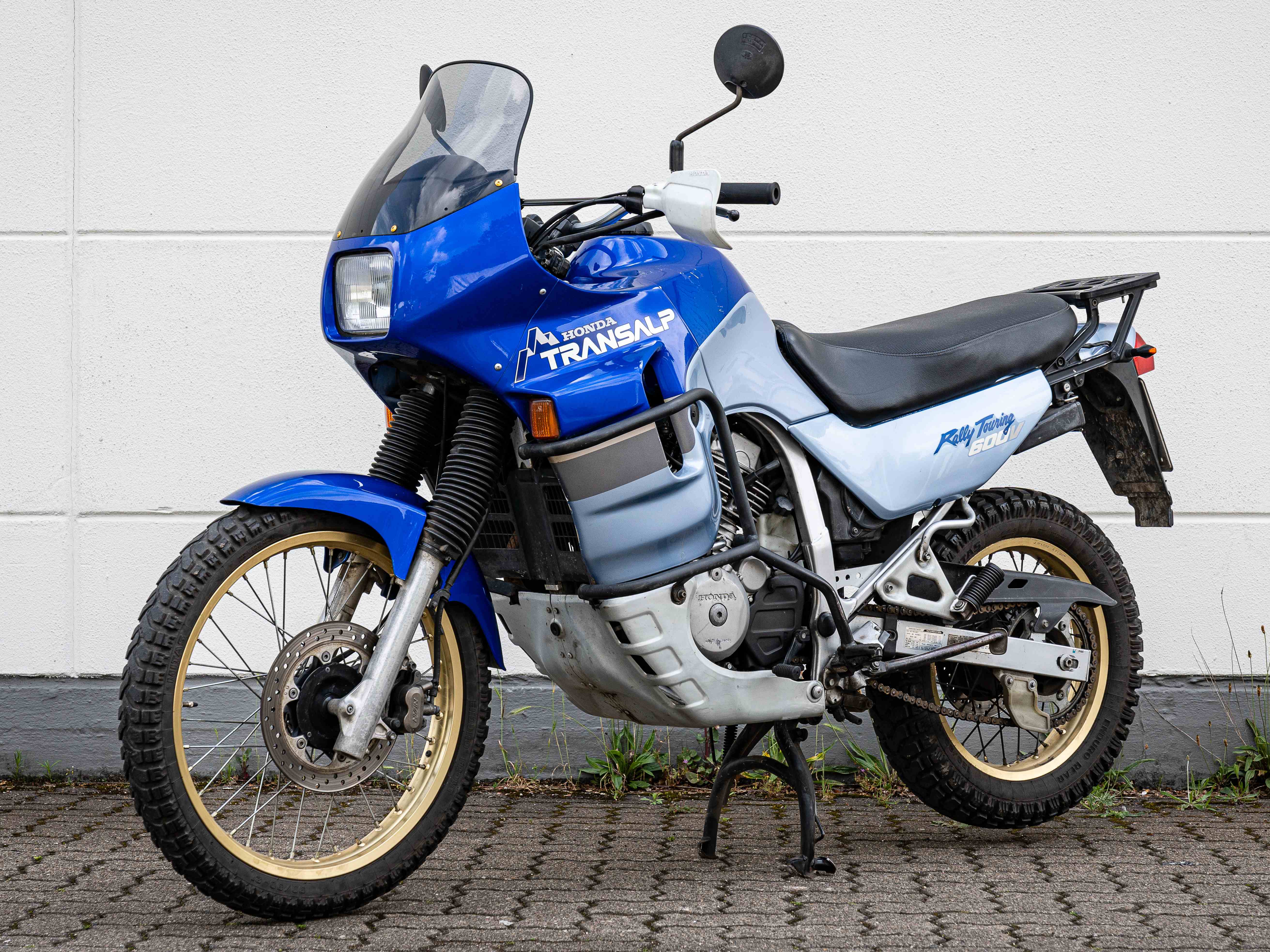 Motorrad Schutzhülle XL blau/silber