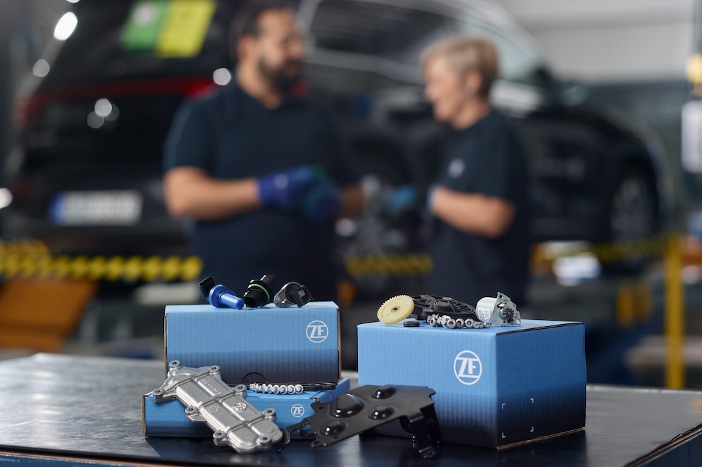 ZF bietet neuerdings Ersatzteil-Kits für Elektroautos