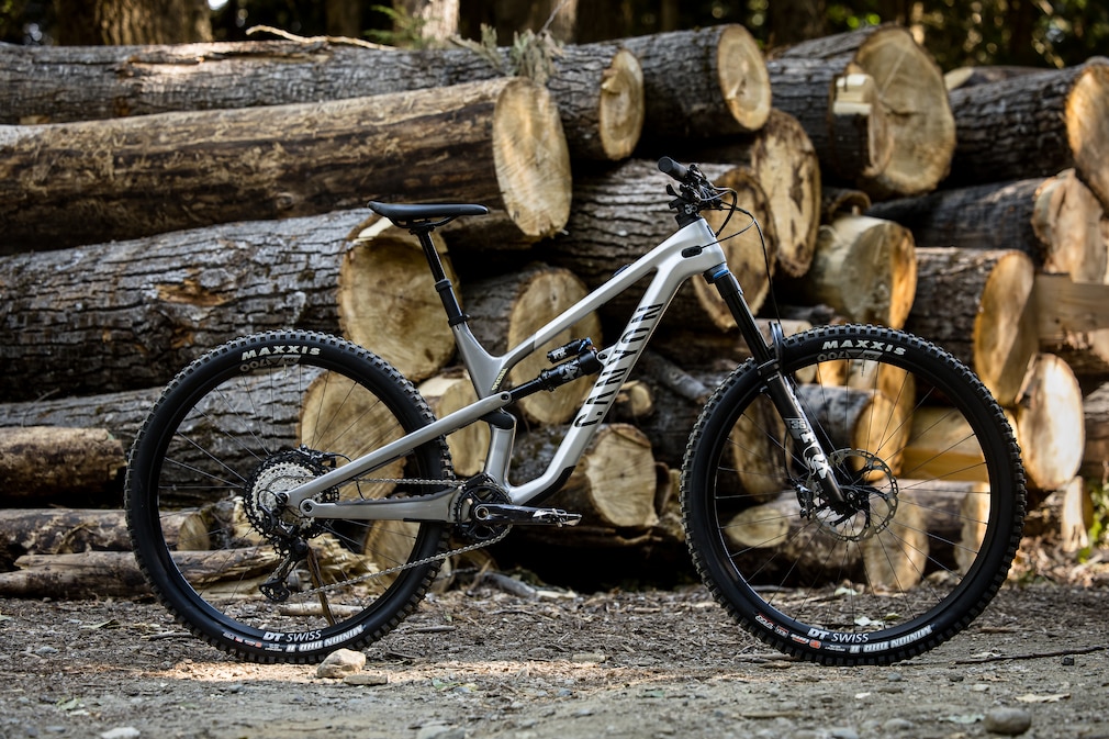 Canyon Spectral CF 8 KIS, Lenkstabilisation, Mountainbike Canyon Spectral CF 8 KIS, Lenkstabilisation, Mountainbike