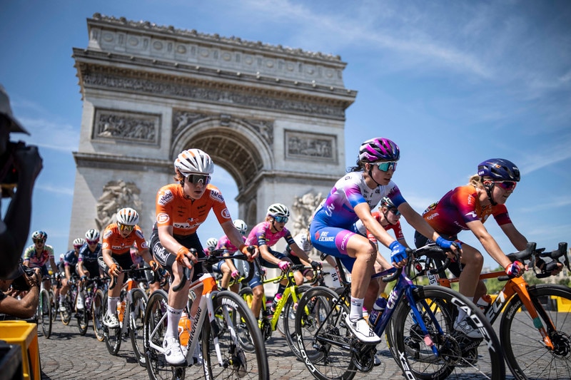 Tour de France der Frauen, Paris, ASO, Louvre