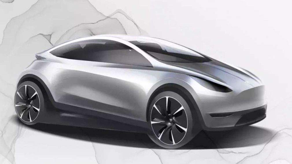Tesla Kleinwagen Studie