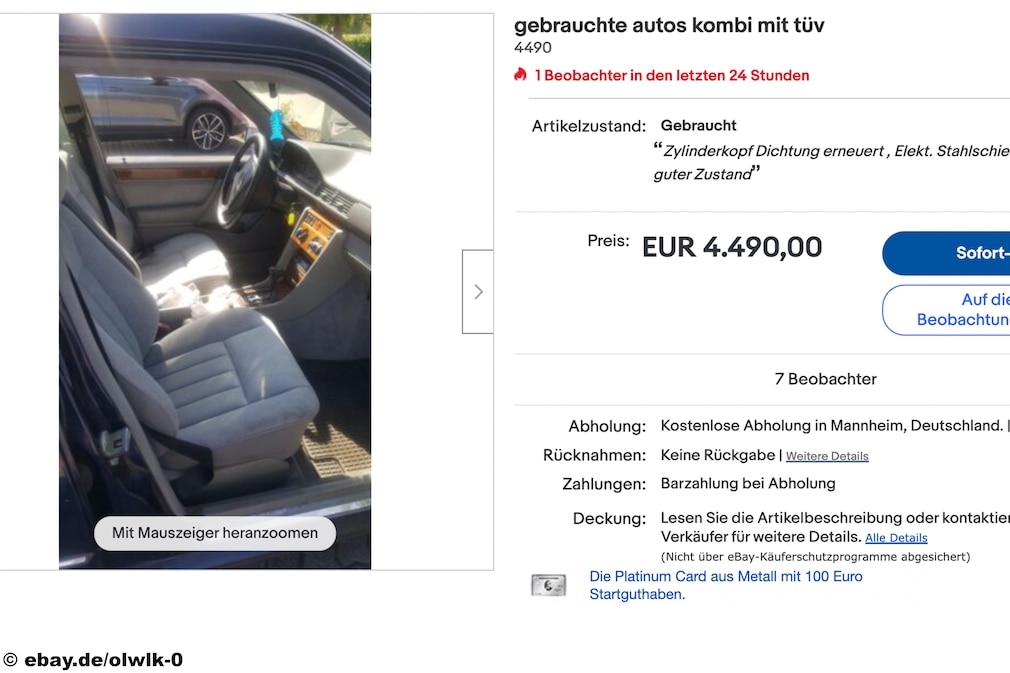 Gebrauchtwagen - eBay