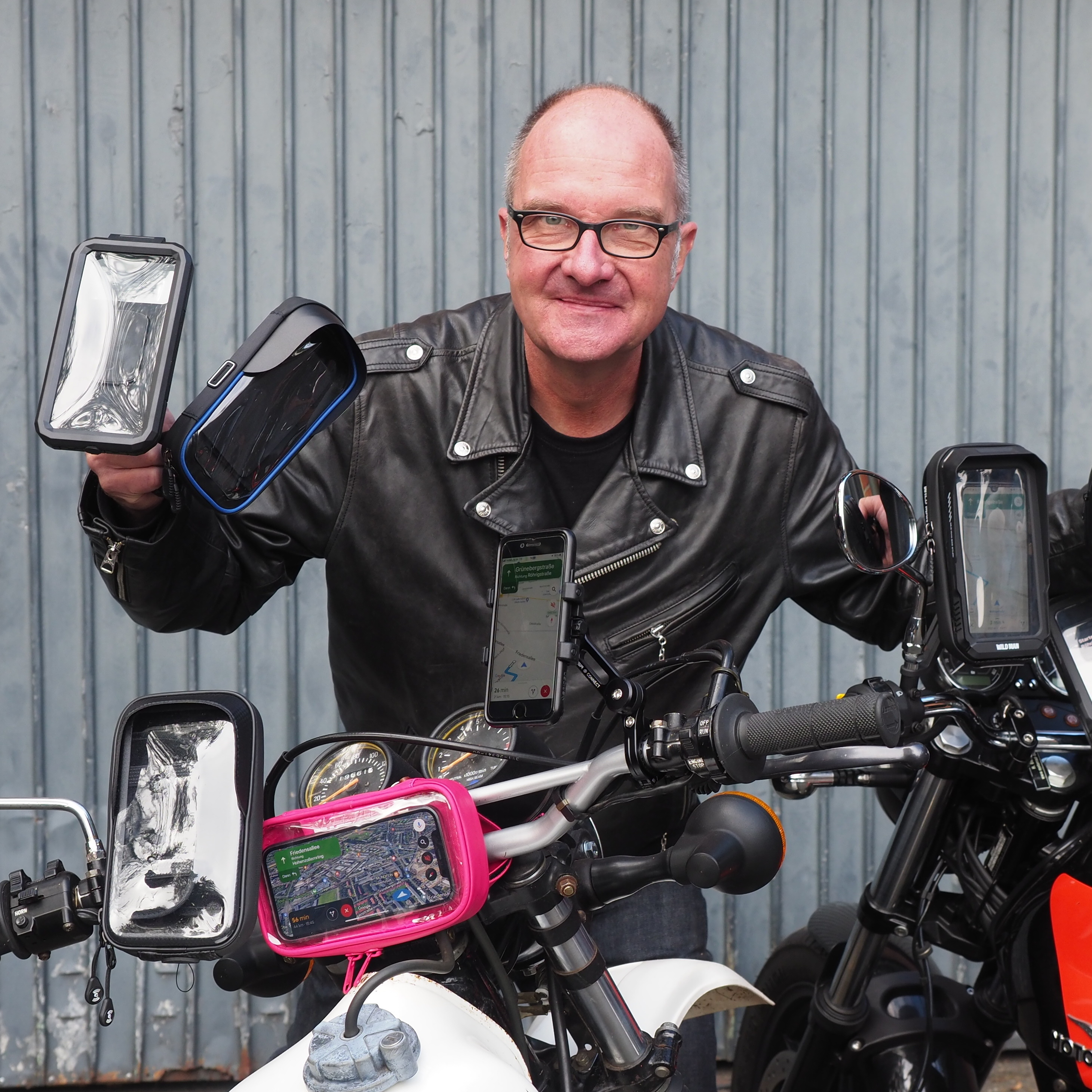 handyhalter motorrad vibration Motorrad-Handyhalterungen im Test