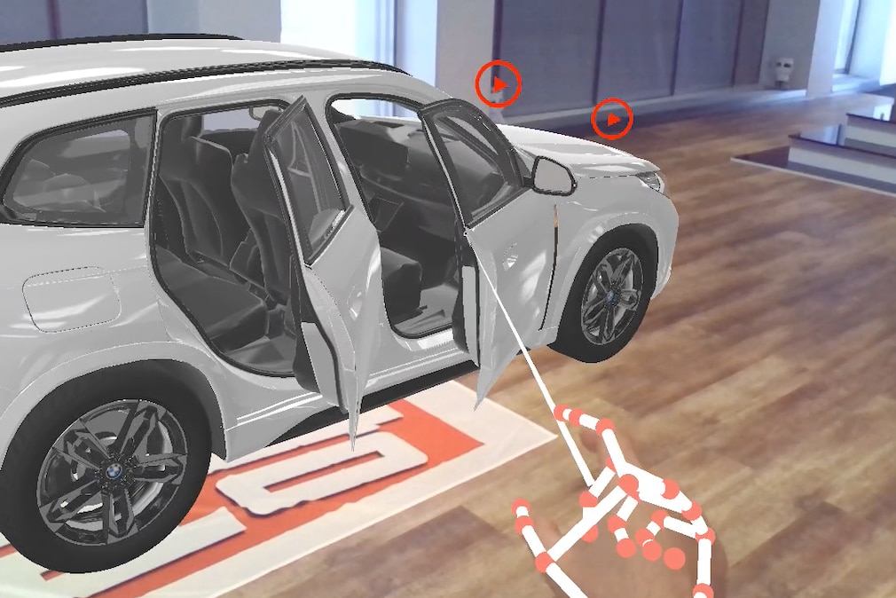 Mixed-Reality-Test: BMW iX1