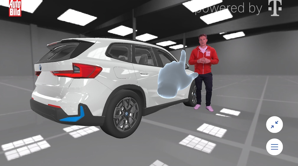 Mixed-Reality-Test: BMW iX1