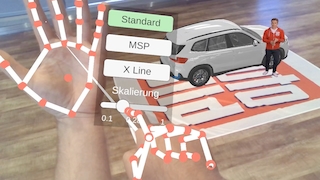 Mixed-Reality-Test: BMW iX1