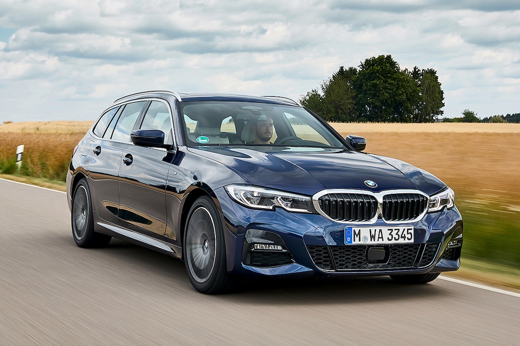 BMW 3er Touring Tansanitblau BMW 3er Touring Tansanitblau