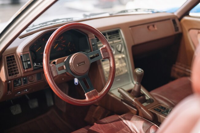 Mazda historisches Cockpit