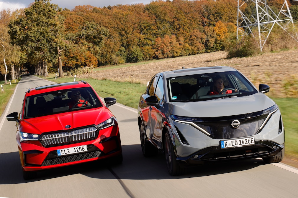 Nissan Ariya 2WD 87 kWh Skoda Enyaq iV 80