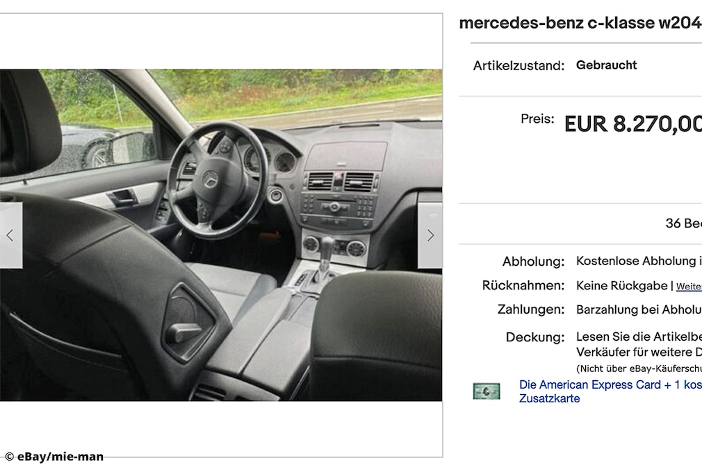 Mercedes C-klasse W204