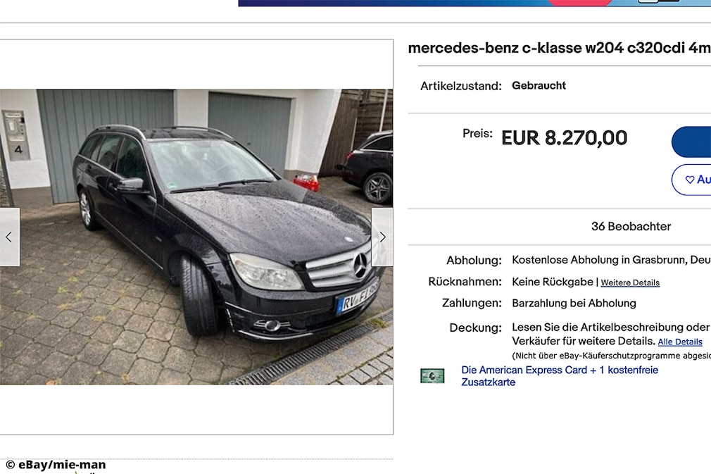 Mercedes C-Klasse W204 Mercedes C-Klasse W204
