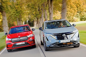 Skoda Enyaq iV 80 Nissan Ariya 2WD 87 kWh