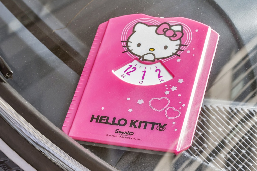 Hello Kitty Parkscheibe