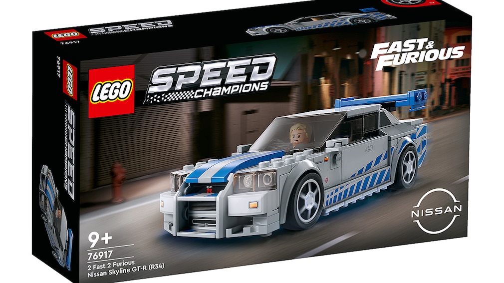 LEGO 76917 Fast & Furious Nissan Skyline GT-R R34  Paul Walker 