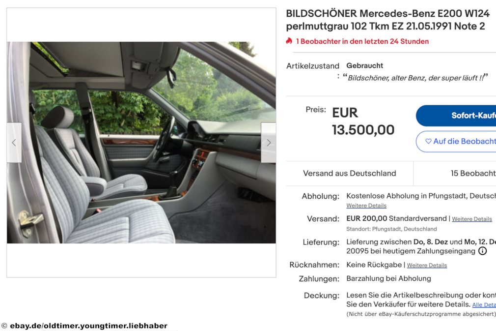 Mercedes-Benz E200 W124