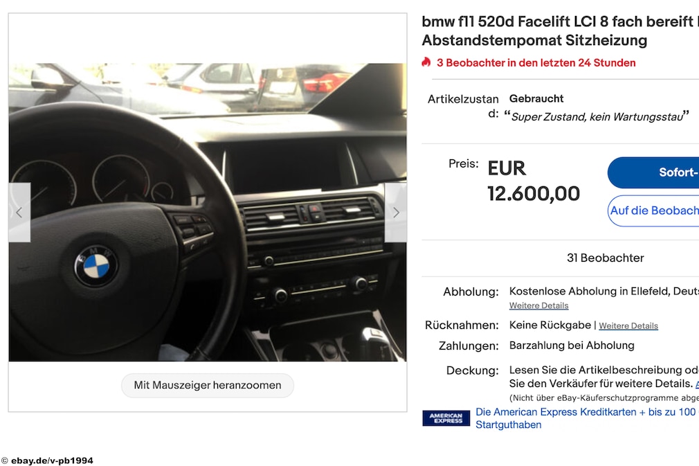 BMW f11 520d Facelift LCI 8 BMW f11 520d Facelift LCI 8