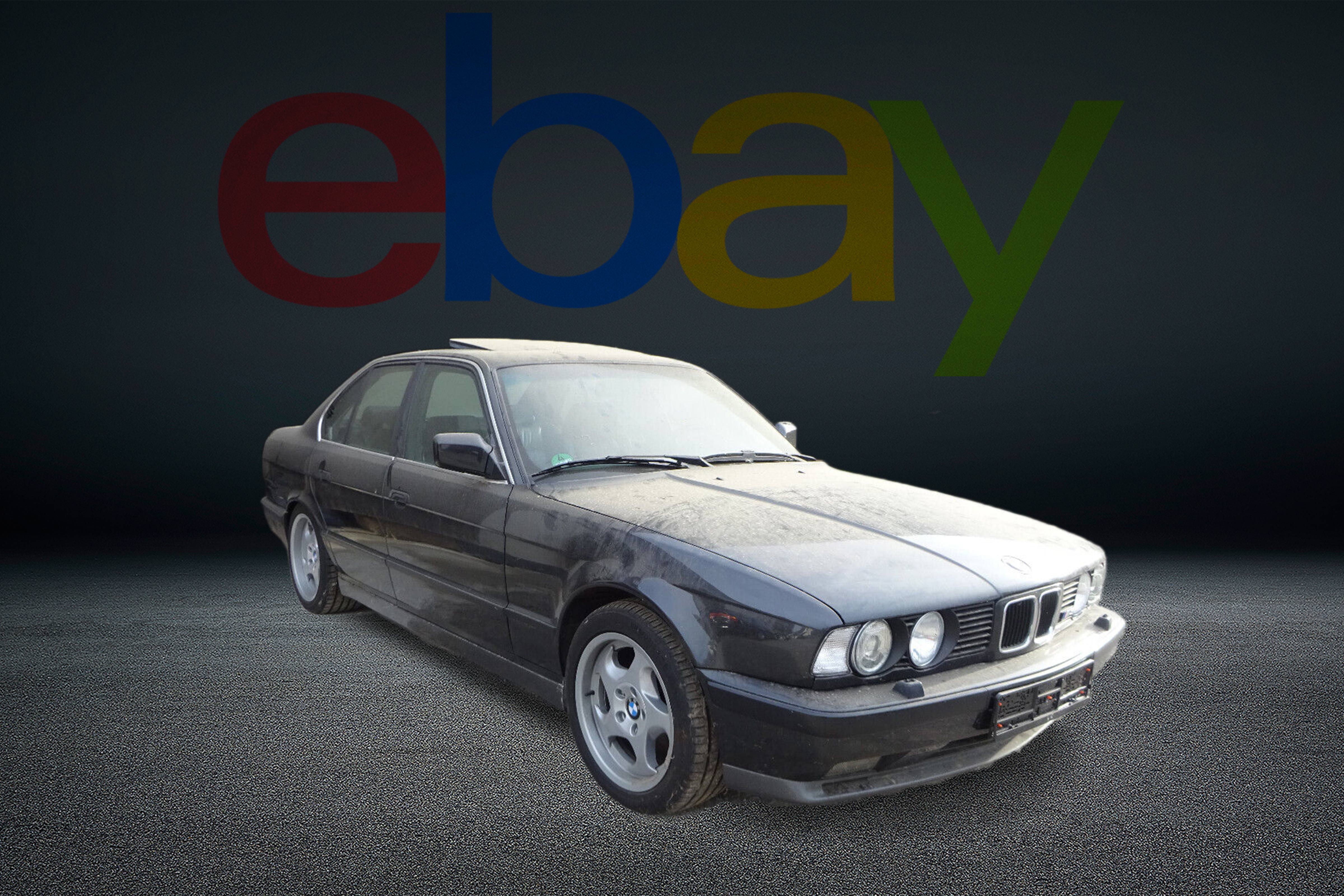 BMW M5 als Scheunenfund: Dieser E34 stand mehrere Jahre - AUTO BILD