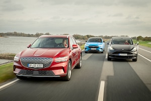 Genesis Electrified GV70 Ford Mustang Mach-E GT Tesla Model Y