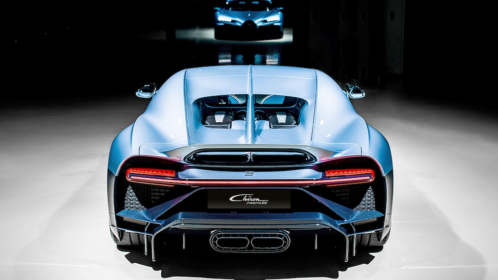 Bugatti Chiron Profilée