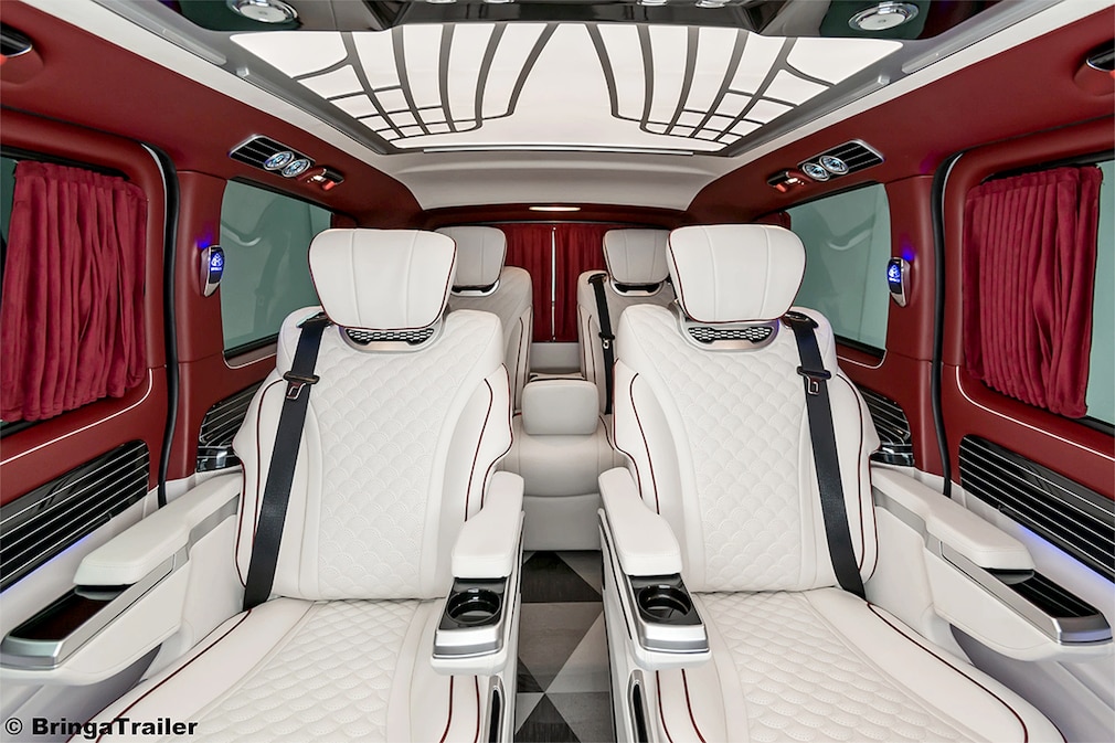 Mercedes Benz Vito modifizierter Innenraum Luxus - Mercedes Benz