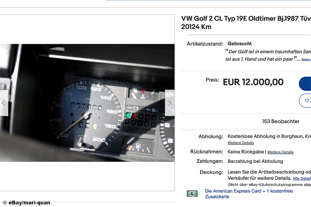 VW Golf 2 CL Typ 19E - eBay VW Golf 2 CL Typ 19E - eBay