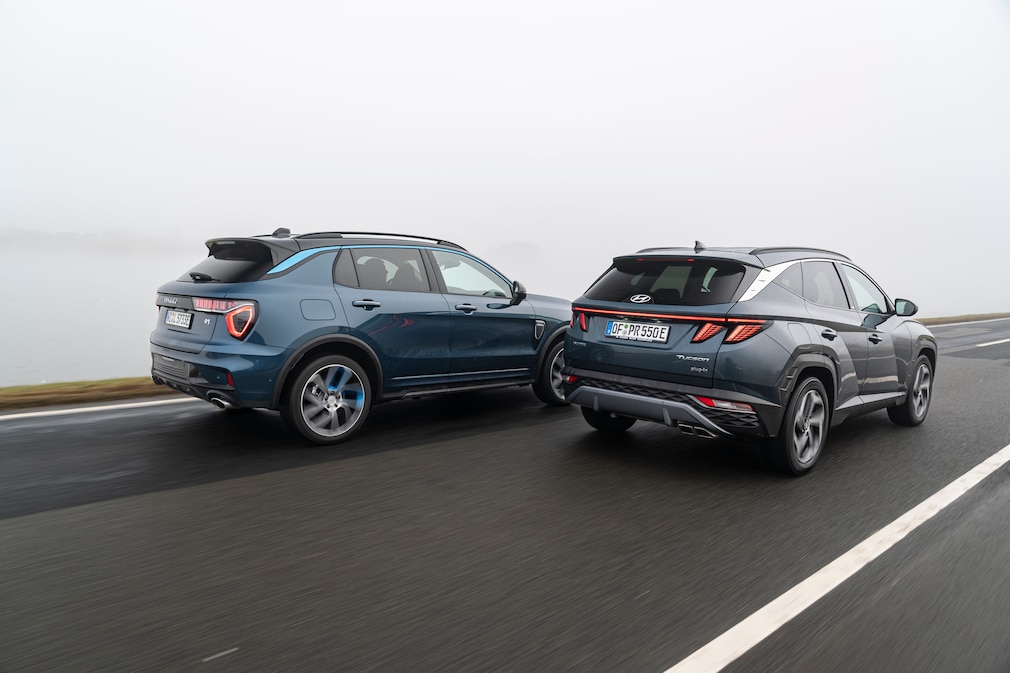 Lynk & Co 01 PHEV vs. Hyundai Tucson 1.6 T-GDI PHEV Allrad