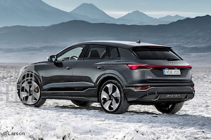 Audi Q6 e-tron. !!! Illustration !!!