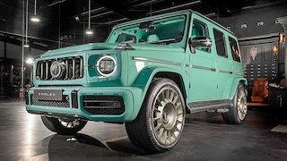 Mercedes-AMG G 63 Carlex Edition Mint & Gold