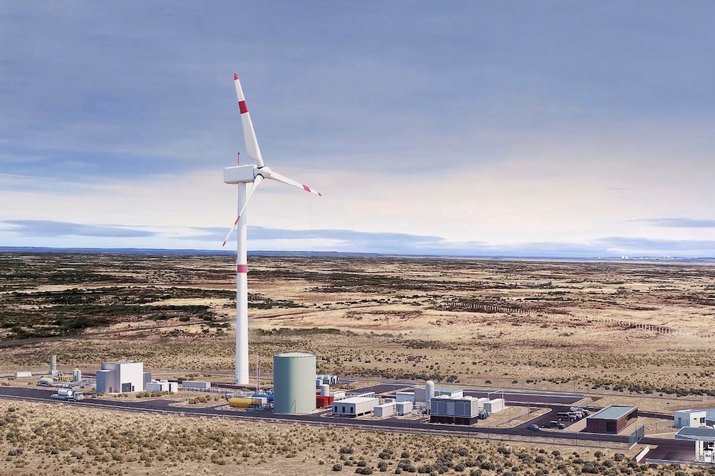 Porsche eFuel-Pilotanlage in Chile